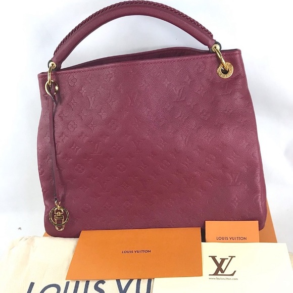 💎STUNNING💎 LEATHER ARTSY LOUIS VUITTON EMPREINTE RAISIN - Picture 3 of 14